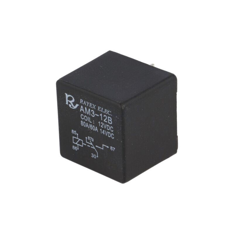 Releu: electromagnetic; SPDT; Ubobină: 12VDC; 80A; pt.autovehicule