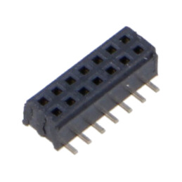 Conector: PCB-PCB; mamă; PIN: 14; 1mm; CLM; gold flash; SMT; soclu