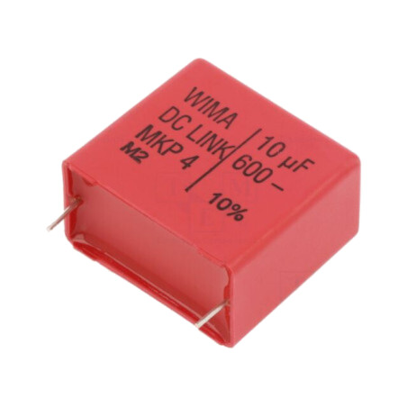 Condensator: cu polipropilenă; 10uF; 600V; ESR: 11mΩ; THT; ±10%