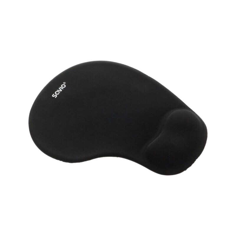 Mouse pad; neagră; Caracteristici: din gel
