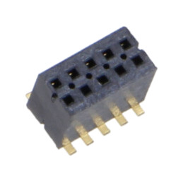 Conector: şiruri pini; tată; PIN: 10; 1,27mm; aurit; SMT; soclu