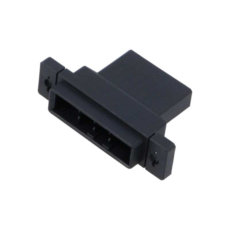 Conector: cablu-placă; soclu; tată; drept; PIN: 4; 6,35mm; neagră
