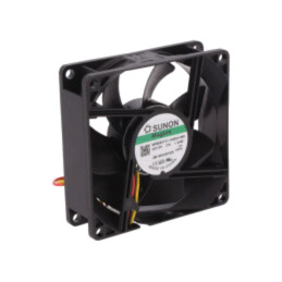 Ventilator: DC; axial; 12VDC; 80x80x25mm; 69,29m3/h; 33dBA; Vapo