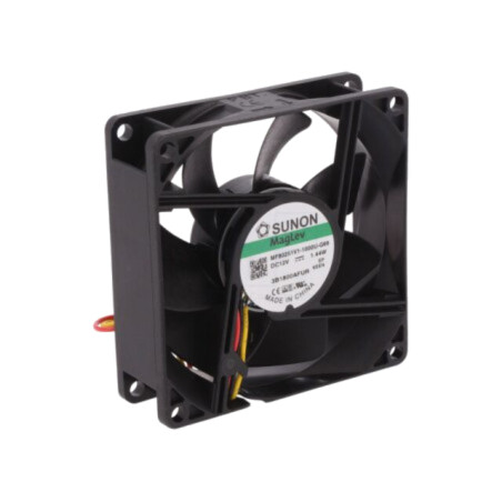 Ventilator: DC; axial; 12VDC; 80x80x25mm; 69,29m3/h; 33dBA; Vapo