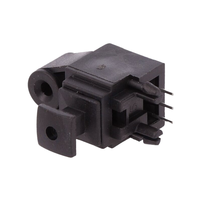 Conector: optici (Toslink); soclu,receptor fibră optică; THT
