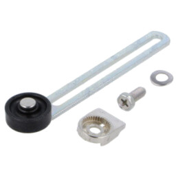 Cap de propulsie; rolă din material plastic Ø20mm