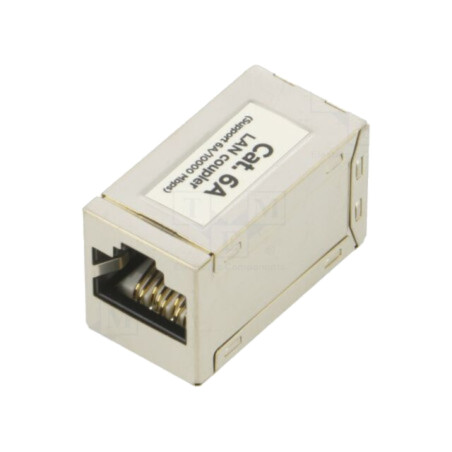 Cuplor RJ45; Cat: 6a; conexiune 1: 1