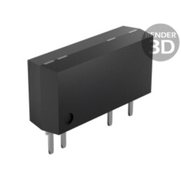 Releu: semiconductor; 4000mA; max.60VDC; THT; SOP4; OptoMOS; 0,09Ω