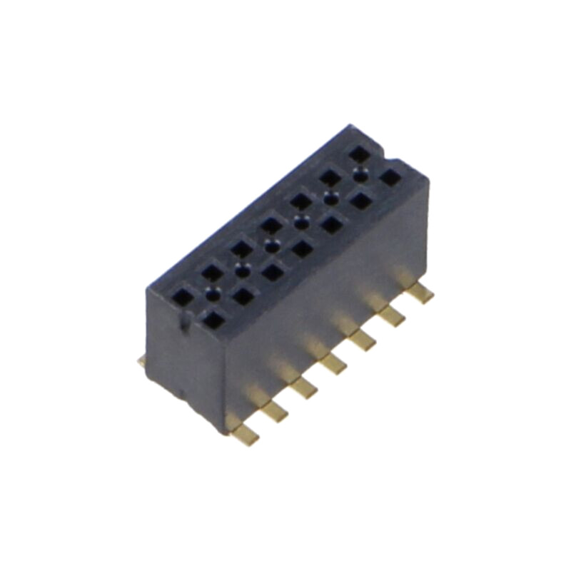 Conector: şiruri pini; tată; PIN: 14; 1,27mm; aurit; SMT; soclu