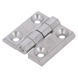 Balama; Lăţ: 40mm; aliaj aluminiu şi zinc; naturală; H: 40mm