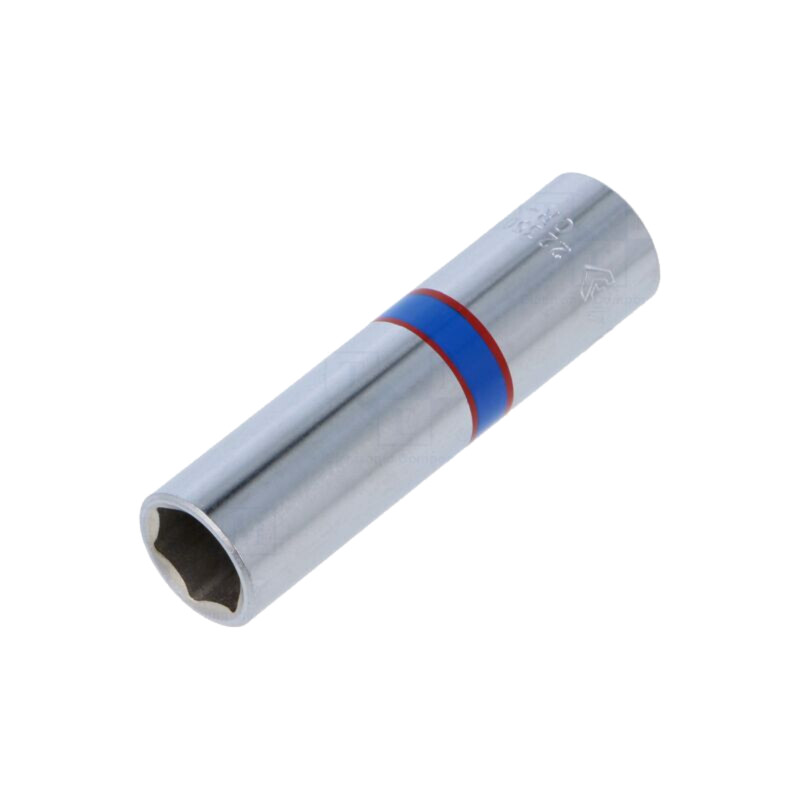 Cap; 6-puncte,tubulară; HEX 9mm; 1/4"; 50mm; lungă