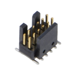 Conector: şiruri pini; tată; PIN: 12; 1,27mm; aurit; SMT; soclu