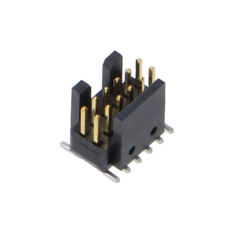 Conector: şiruri pini; tată; PIN: 12; 1,27mm; aurit; SMT; soclu
