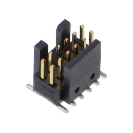 Conector: şiruri pini; tată; PIN: 12; 1,27mm; aurit; SMT; soclu