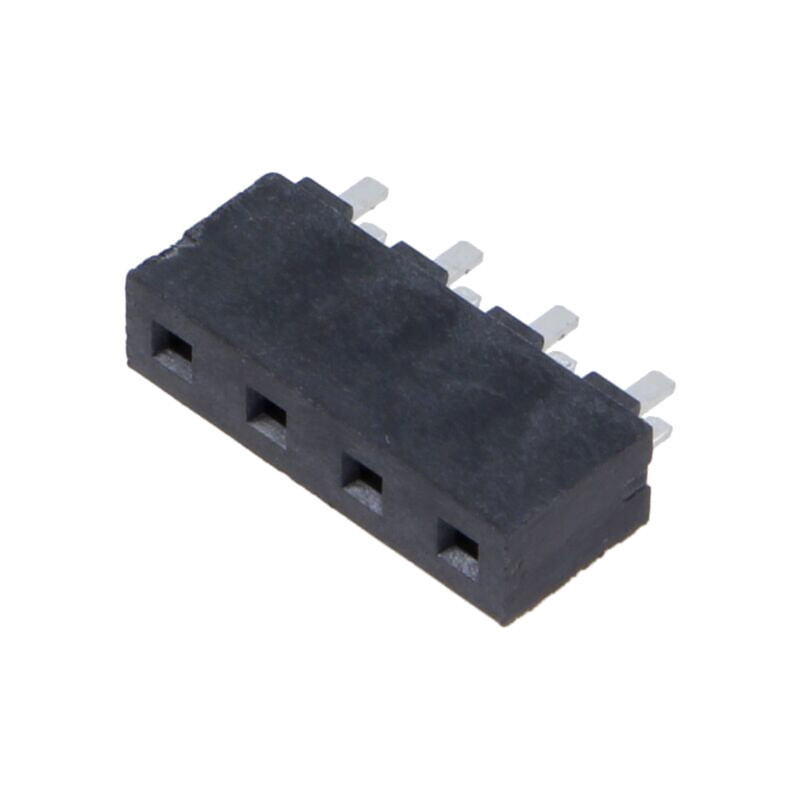 Conector: şiruri pini; soclu; tată; PIN: 4; drept; 5,08mm; THT; 1x4