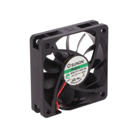 Ventilator: DC; axial; 12VDC; 60x60x15mm; 44,62m3/h; 34,2dBA; Vapo