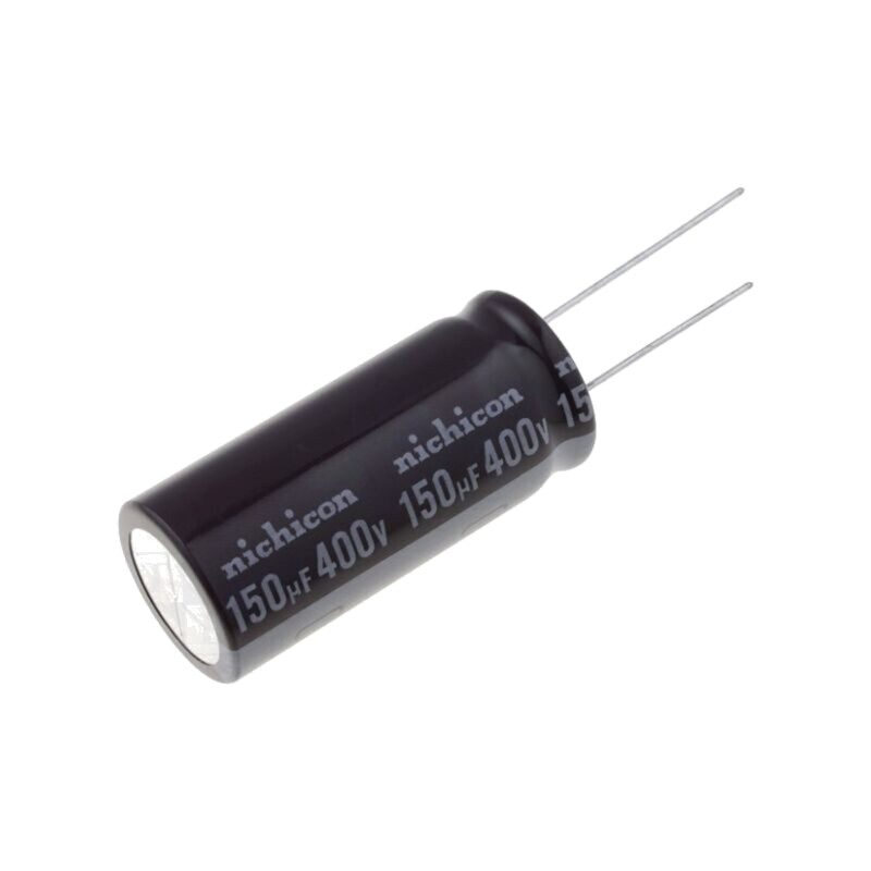 Condensator: electrolitic; THT; 150uF; 400VDC; Ø18x40mm; ±20%
