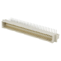 Conector: DIN 41612; soclu; tip C; tată; PIN: 64; a+c; THT; aurit; 3A