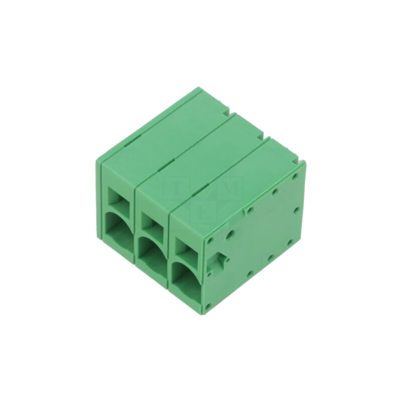 Regletă de conexiuni pt.PCB; drept; 10mm; piste: 3; pentru PCB