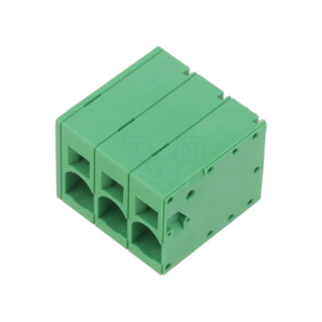 Regletă de conexiuni pt.PCB; drept; 10mm; piste: 3; pentru PCB