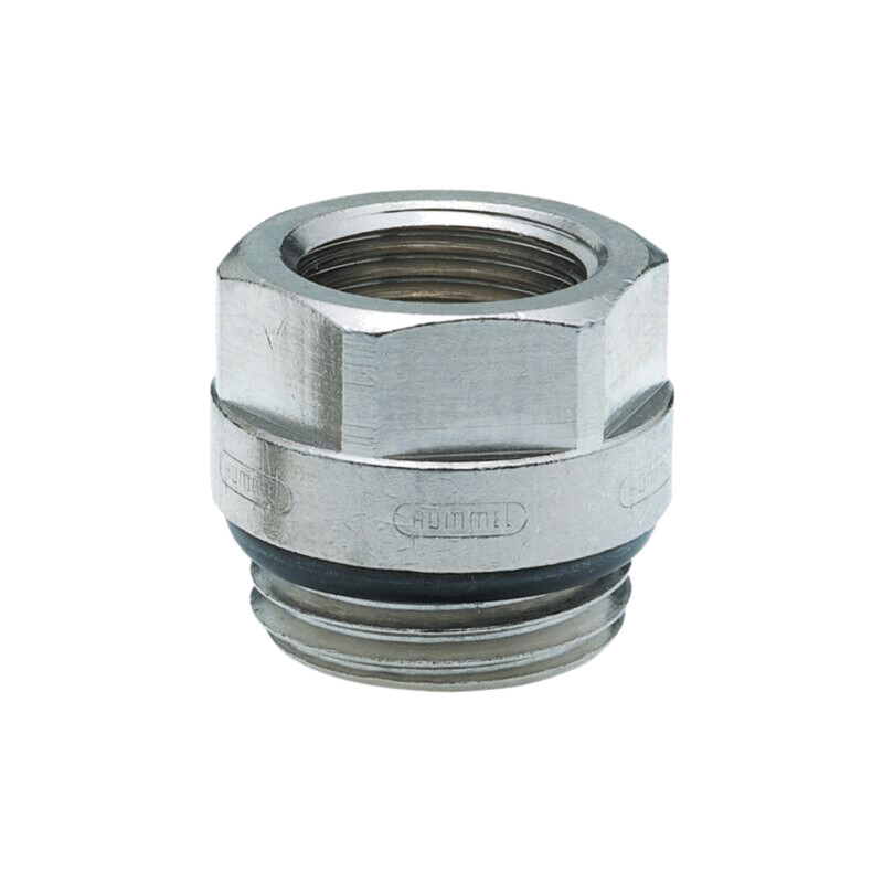 Plug with connection; Ext.thread: G 1/2"; Int.thread: G 3/8"