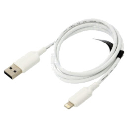 Cablu; USB 2.0; mufă Apple Lightning,USB A mufă; nichelat; 1m