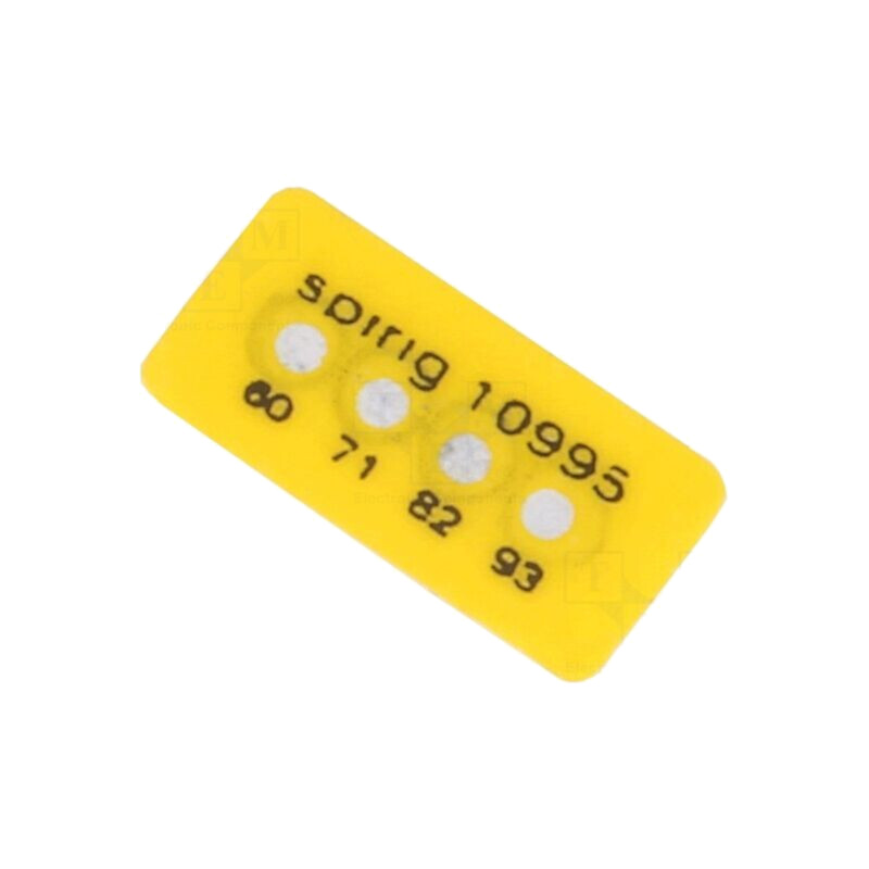 Indicator de temperatură; 60°C,71°C,82°C,93°C; °C; 5x11mm