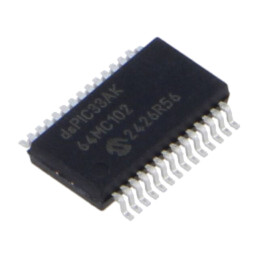 IC: microcontroler dsPIC; 64kB; 16kBRAM; SSOP28; 3÷3,6VDC; DSPIC