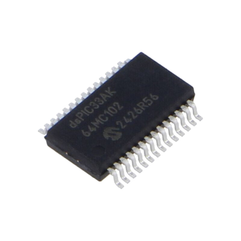 IC: microcontroler dsPIC; 64kB; 16kBRAM; SSOP28; 3÷3,6VDC; DSPIC