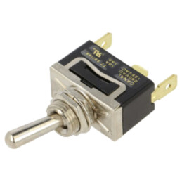 Comutator: basculant; Poz: 2; SPDT; ON-ON; 10A/250VAC; T7; 1,5kV