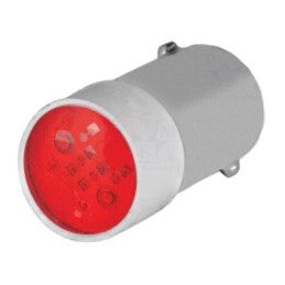 LED; 46; -25÷55°C; 24VAC; roşie; 24VDC