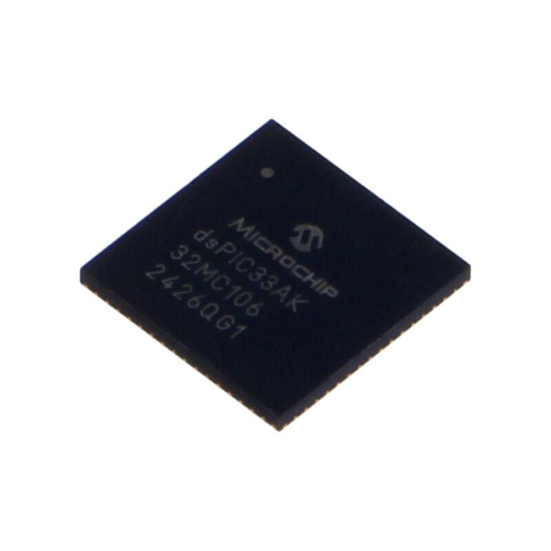 IC: microcontroler dsPIC; 32kB; 8kBRAM; VQFN64; 3÷3,6VDC; DSPIC