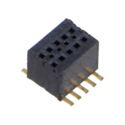Conector: PCB-PCB; mamă; PIN: 10; 0,8mm; CLE; aurit; SMT; soclu; 2,7A