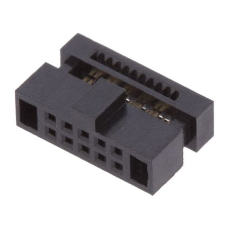 Conector: şiruri pini; mufă; Minitek127®; mamă; PIN: 10; drept; IDC