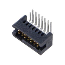 Conector: PCB-PCB; tată; PIN: 14; 1,27mm; TFM; argintat selectiv