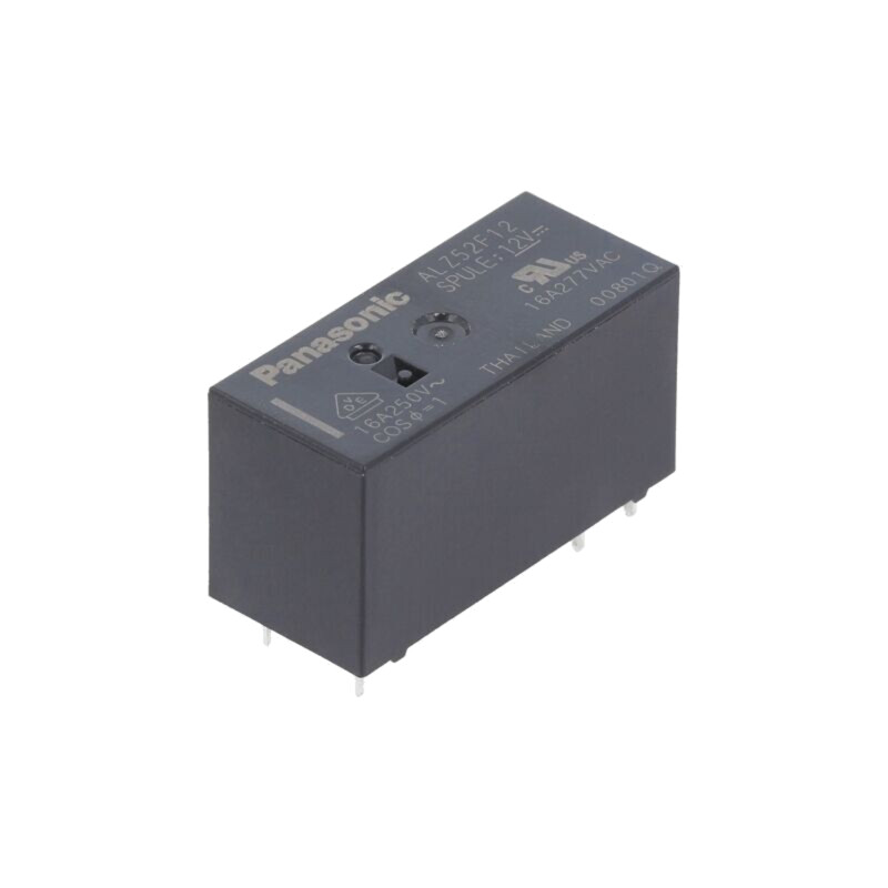 Releu: electromagnetic; SPST-NO; Ubobină: 12VDC; 16A/250VAC; LZ