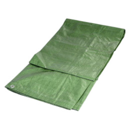 Prelată; Lung: 3m; Lăţ: 2m; verde; cu inele metalice; 90g/m2; 6m2