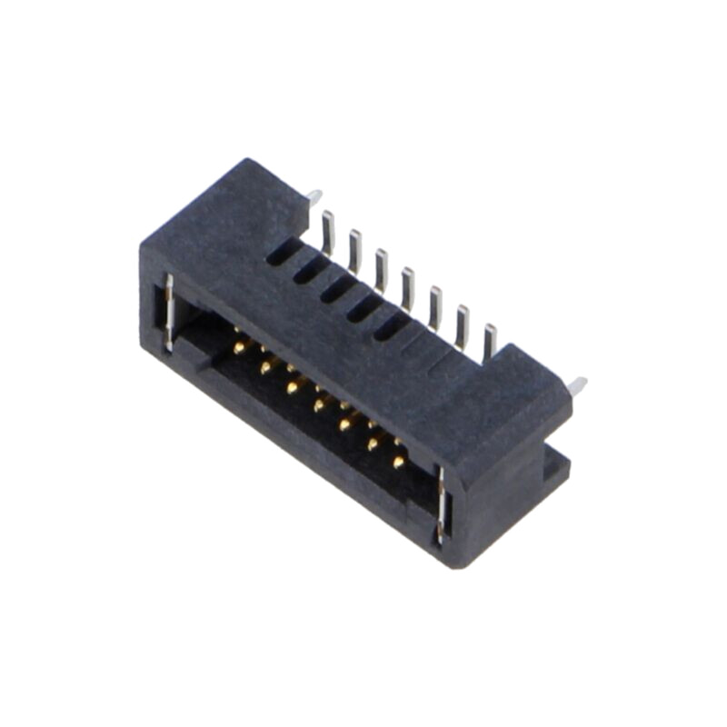 Conector: PCB-PCB; tată; PIN: 14; 1,27mm; TFM; aurit; SMT; soclu; 3,7A Conector: PCB-PCB; tată; PIN: 14; 1,27mm; TFM; aurit; SMT; soclu; 3,7A