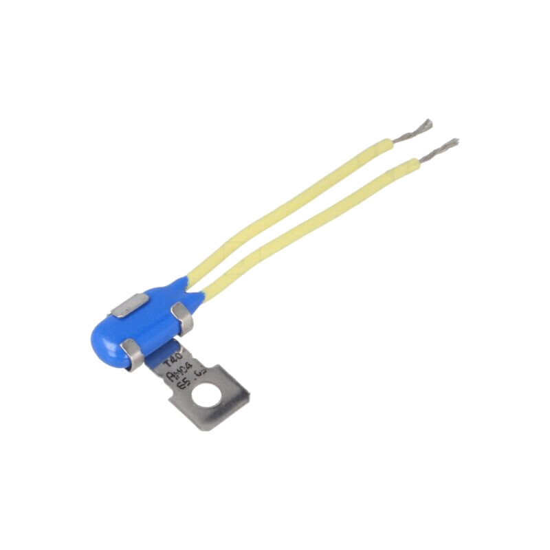 Senzor: termostat; NC; Topen: 65°C; Tclos: 40°C; 2,5A; 250VAC; ±5°C