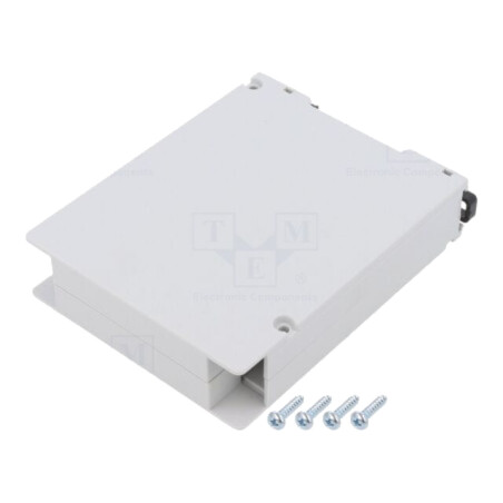 Carcasă: pentru şină DIN; Y: 80mm; X: 17,7mm; Z: 103mm; ABS; gri
