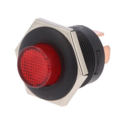 Comutator: acţionat prin apăsare; Poz: 2; SPST; 10A/14VDC; OFF-ON