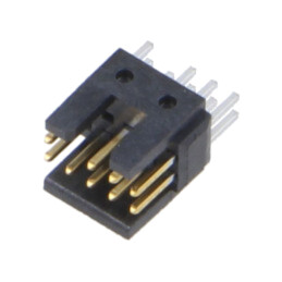 Conector: şiruri pini; tată; PIN: 10; 1,27mm; aurit; THT; soclu