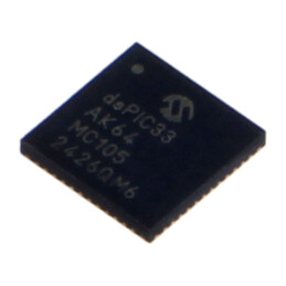 IC: microcontroler dsPIC; 64kB; 16kBRAM; VQFN48; 3÷3,6VDC; DSPIC