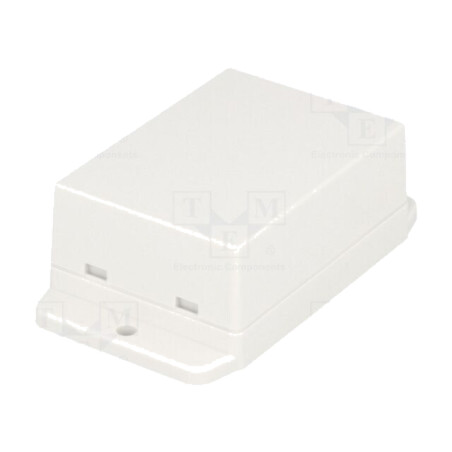 Carcasă: universală; X: 50,4mm; Y: 70mm; Z: 29,5mm; ABS; albe; UL94HB