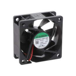 Ventilator: DC; axial; 24VDC; 60x60x25mm; 39,93m3/h; 27dBA; glisare