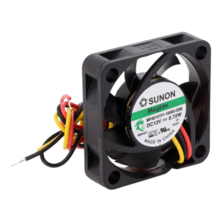 Ventilator: DC; axial; 12VDC; 40x40x10mm; 13,52m3/h; 27,3dBA; Vapo