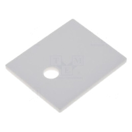 Suport termoconductor: ceramic; TO218,TO247; L: 21mm; W: 25mm