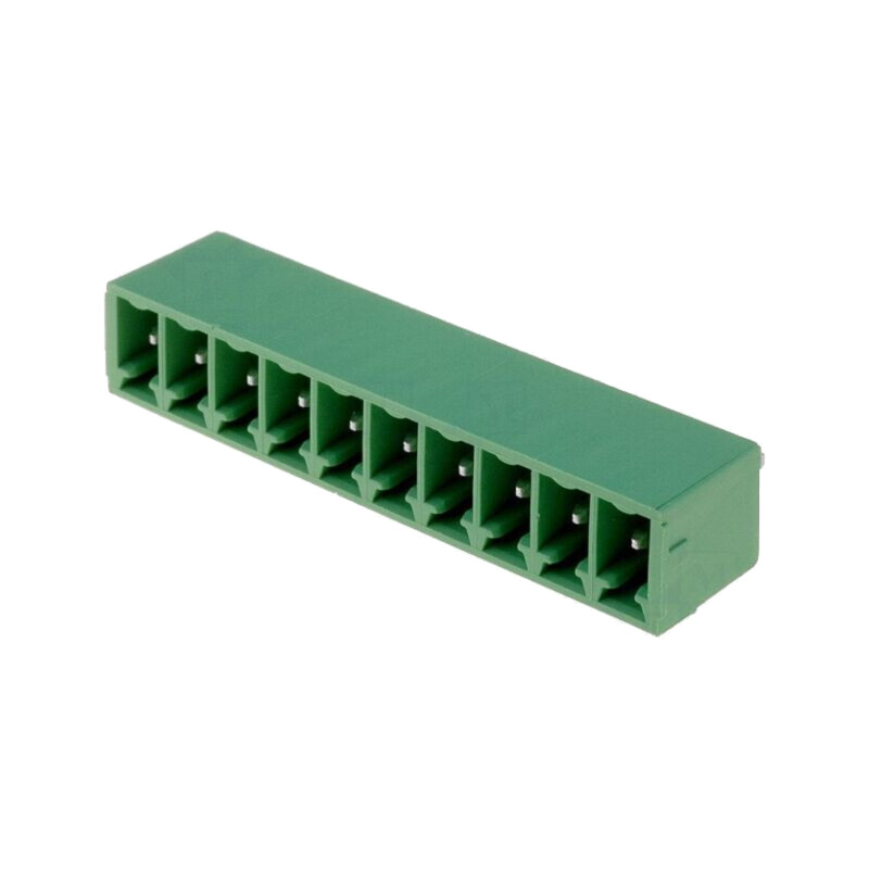 Regletă de conexiuni deconectabilă; 3,81mm; piste: 10; drept Regletă de conexiuni deconectabilă; 3,81mm; piste: 10; drept