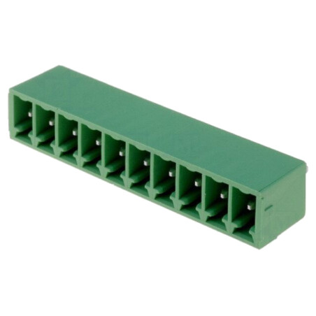 Regletă de conexiuni deconectabilă; 3,81mm; piste: 10; drept
