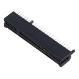 Conector: pentru carduri; drept; THT; pentru PCB; gold flash; 1mm